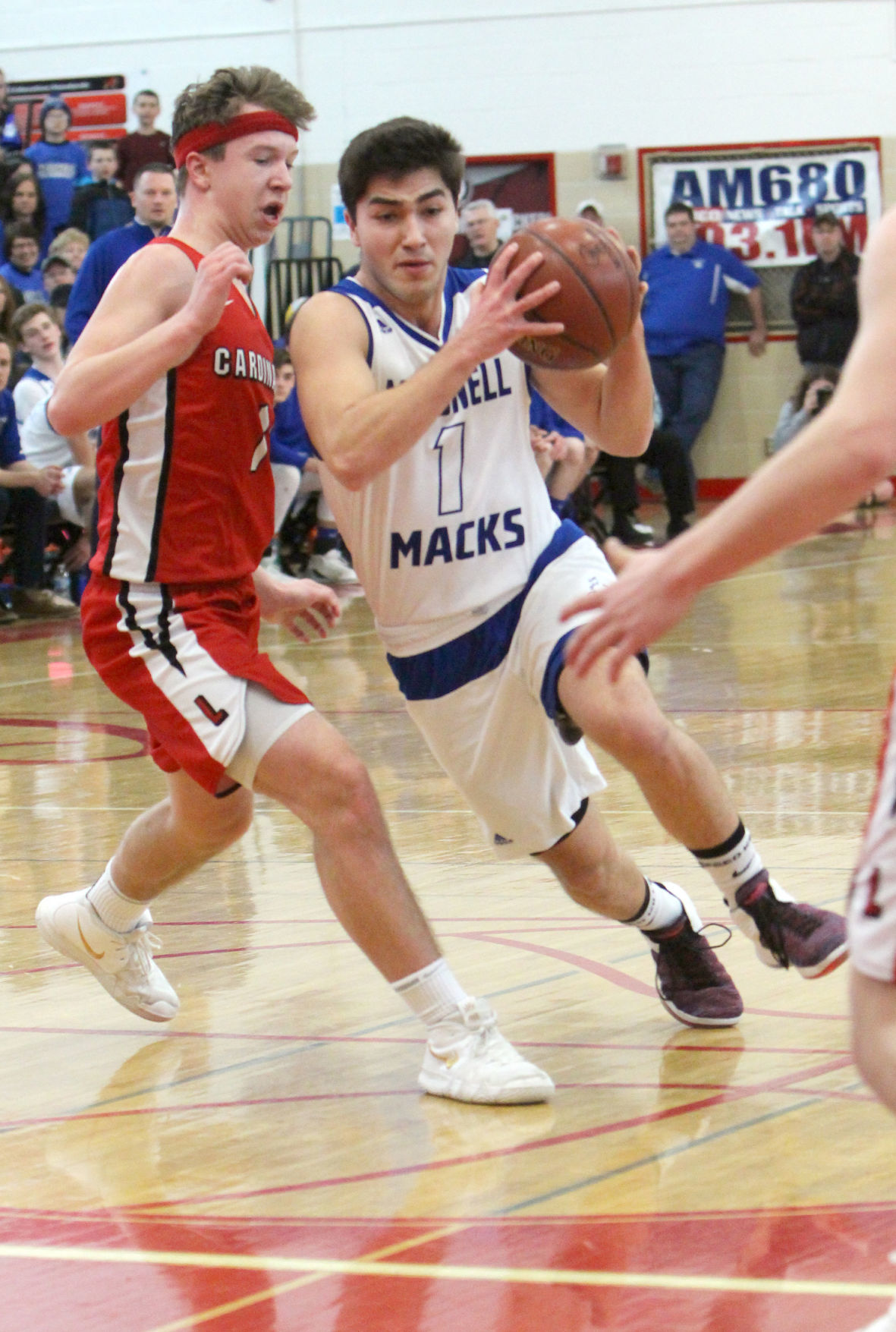 McDonell boys basketball vs Luck at Chi-Hi 3-9-19